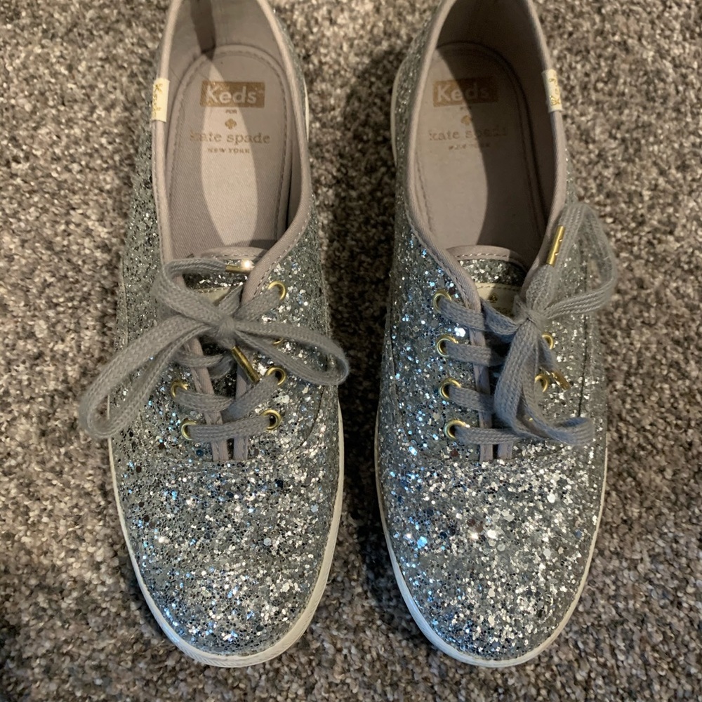 Kate Spade Glitter Tennis Shoe